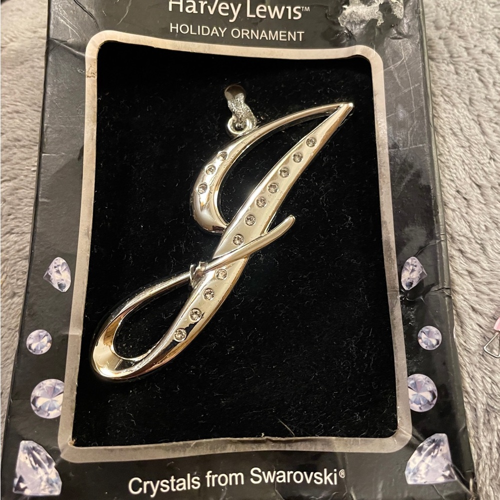 Silver Pendant with Crystals